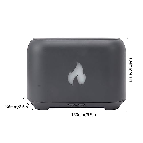 Humidificateur diffuseur de flamme maison chambre bébé mini USB LED - 8