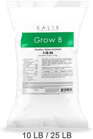 KALIX Grow A,B Base Nutrient (Soluble) 10lb Set