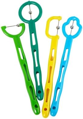 Oral Motor Therapy Tools,4PCS Tongue Thrust Corrector Tongue Exerciser for Kids,Tongue Tip Lateralization Trainer with Oral Fixation Aids