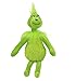 Chritmas - Bambola natalizia in peluche per cucciolo/elfo mostro giocattolo regalo di Natale per bambini (grinch, 32 cm)