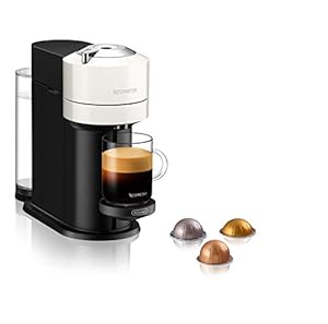 Nespresso De'Longhi ENV 120.W Vertuo Next Kaffeekapselmaschine, weiß