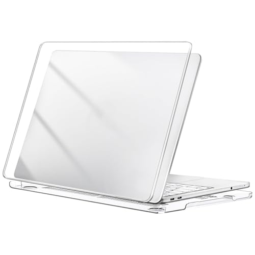 Image of Dyazo MacBook Neo 13 Inch Case (2026 Release, Model A3404) with A18 Pro Chip & Liquid Retina Display | Slim Transparent Hard Shell Protective Laptop Cover | Scratch Resistant Crystal Plastic Case