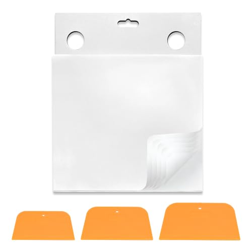 KEHE REFINISH Body Filler Mixing Board Kit with 100 Disposable Sheets