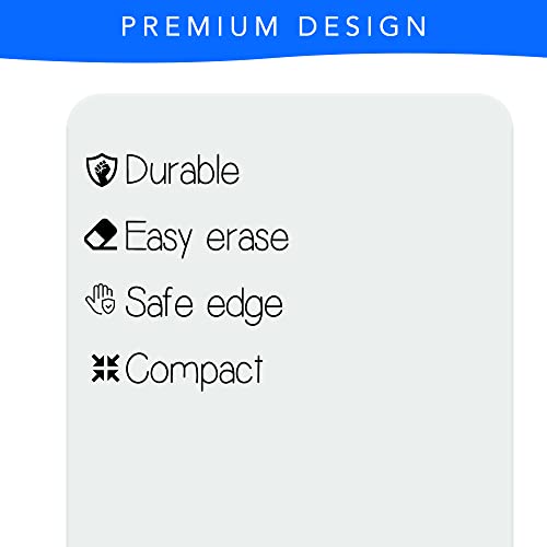 Dry Erase Board Lined And Blank Double Sided Whiteboard (8 Pack + Erasers) #TOP1