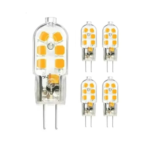LED �[�� ���C�g 5 �� G4 �R�[�� LED �d�� 20W �E�H�[���R�[���h�z���C�g�d�� �q�Ɂ^�K���[�W�i�����p�j(Warm-White,12v)