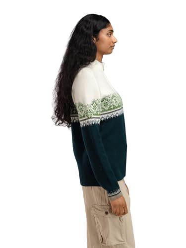 Image of Dale of Norway Moritz Women's Sweater - 100% Merino Wool Sweater for Women - Women's Pullover Sweaters - Ladies Sweater