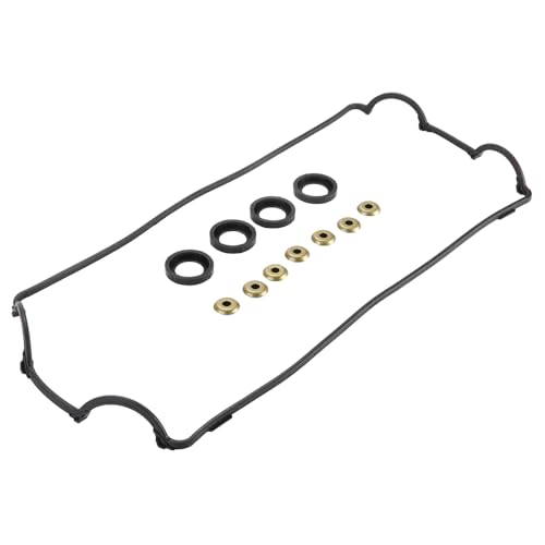 Image of Engine Valve Cover Gasket - Compatible for Acura Integra L4 1.8L 1990-2001 for Honda CR-V L4 2.0L 1997-2001 - Replace Part 12341-PR4-A00