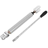 Installation facile : équipé d'un mécanisme d'inclinaison à câble et d'une poignée à levier, permettant à l'utilisateur de régler facilement l'angle et la hauteur du fauteuil selon ses besoins. remplacement du vérin à gaz