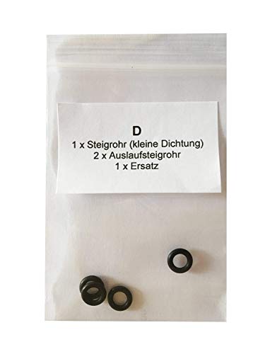 Dichtungen/Wartungsset (XL) für DeLonghi ESAM Thermoblock & Brüheinheit | O-Ringe | TOP Qualität mit Online-Video – Bild 6