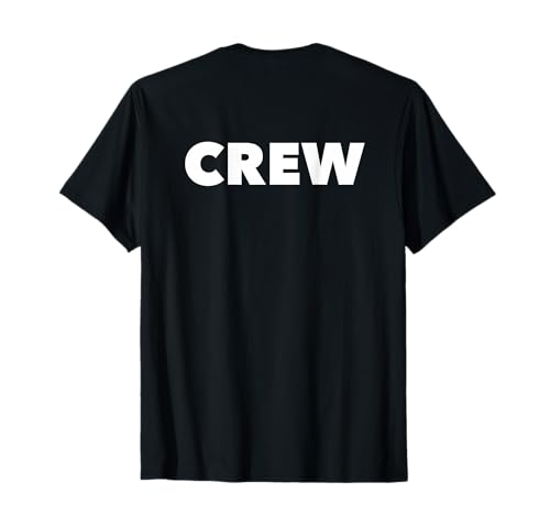 Men's women's The Word Crew Back Printed Uniform Shirt, Crew T-Shirt