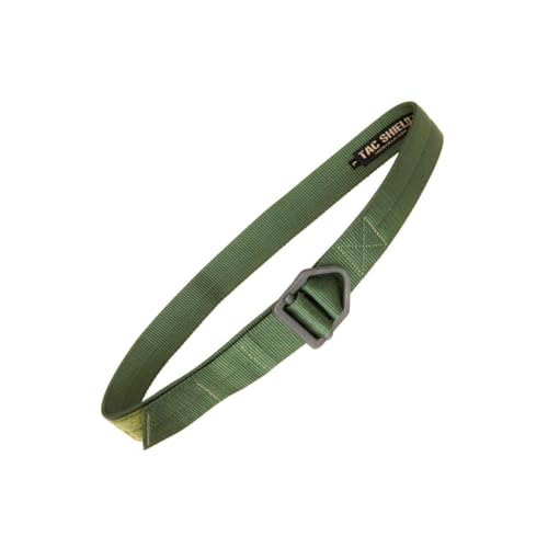 Tac Shield T32MDOD Tactical Rigger Belt Medium 34in-38in OD Green, Multi