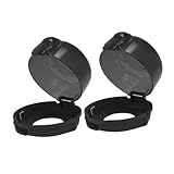 Installation Simple Et Rapide: Conçu pour être facilement fixé et retiré sans outils, ce couvercle de bouton de cuisinière facilite son utilisation quotidienne et son nettoyage rapide