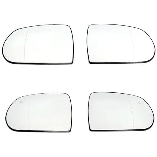Verre de rétroviseur pour Jeep Compass et Cherokee chauffant grand angle 1 paire