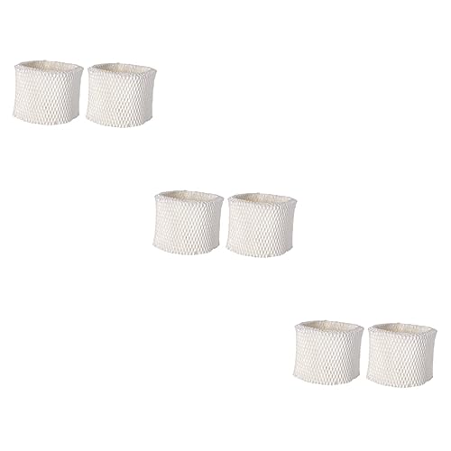 6 pcs Humidifier Filter humidistats for Home Indoor Home humidifiers humidifier Wood Pulp Filter Replacement Filter for humidifier Honeycomb Filter humidifiers Cleaner