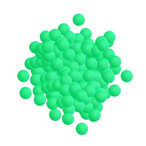 Qraatosi 150Pcs 40mm Entertainment Table Tennis Balls Ping Pong Balls Pet Toys Pingpong Balls for Kids Party Decoration School Games, Green