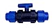 Produktbild EXCOLO PE Rohr Kugelhahn 20 bis 40 mm Kunststoff Hahn Absperrhahn Sperrschieber Kugelventil Ventil 2 Wege (Für 40 mm PE Rohr)