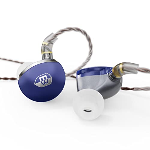 BASN MTPro �C���C���[���j�^�[ 14.5mm �v���[�i�[ HiFi IEM �w�b�h�t�H�� CNC�v���Z�X 4�R�A Litz OCC �P�������P�[�u�� �~���[�W�V�����p (�l�C�r�[�u���[)