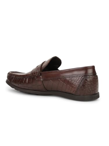 Image of Hush Puppies Mens Britline Croco E Loafer
