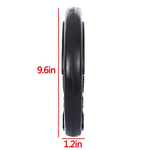 Weight Plates 2X11Lb Plates Standard Exercise Weights Weightlifting And Bodybuilding, Solid Iron Weight Plates For Barbell For Home Office #TOP6