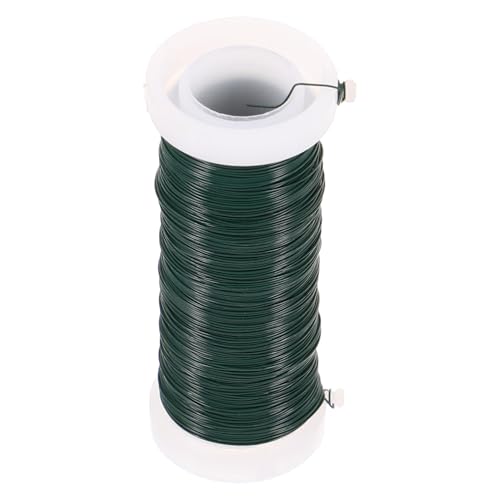 Homoyoyo 1 rollo Alambre Flexible de Jardinería para Atar Plantas Sujeción y Durable para Diseño Floral y Proyectos DIY para Soporte de Ramas y de Jardín Color Verde