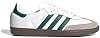 Tenis adidas Samba OG para hombre, Blanco Nube/Verde Colegial/Granito Claro, Talla 9.5 2