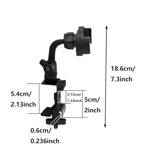 Soporte móvil ajustable para aro de tambor conga miniatura 6