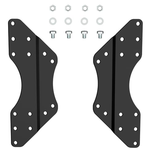 Pholiten VESA Conversion Plate VESA Adjustable Adapter for Monitor Arm TV Wall Mount VESA Extension Panel Convertible Dimensions 100x150/150x100/100x200/200x100/150x150/150x200/200x150/200x150/200x200