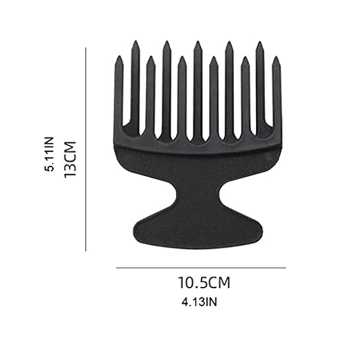 Peine Afro de Dientes Anchos para Cabello Rizado miniatura 5