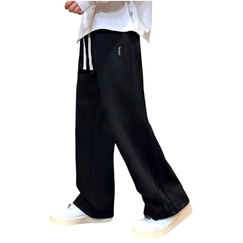 Image of Men's Loose Fit Wide-Leg Joggers | Pintuck Track Pants | Stretchable Gym Wear, Lounge Pants & Nightwear Lowers