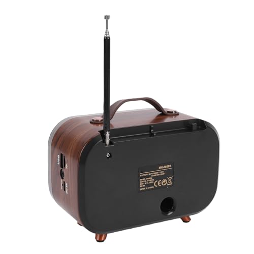Radio Bluetooth Vintage Zopsc Retro Recargable Portátil miniatura 7