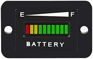 CocoMocart 48V LED Battery Indicator Meter Gauge for EZGO Club Golf Cart Yamaha Car Marine Jet Ski
