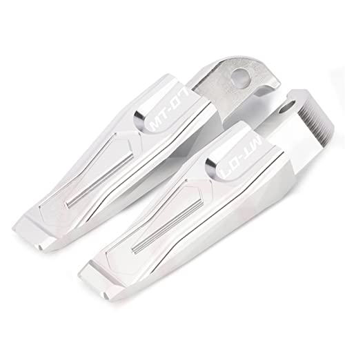 Repose-Pieds Arrière pour MT07 Moto Passager 2014-2022 Noir Aluminium