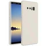 WOGROO for Samsung Galaxy Note 8 Case White, Scratch Resistant with Soft Touch, Slim Thin Phone Cover for Samsung Galaxy Note 8