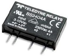 RELAY,SS,DC/AC,SPST,3-10VDC 280VAC @ 4A OUTPUT,4-PIN,UL