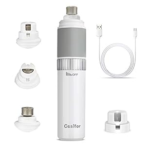 Casifor Nagelvijl voor Honden, Nagelknipper Hond en Kat 40DB Ultrastille, Sterke Elektrisch Motor Oplaadbare met Traploze Snelheid (1 Slijpkoppen)