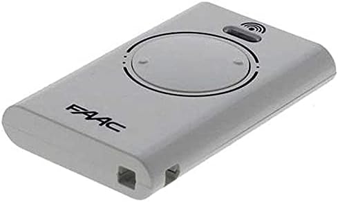 Angolat view of the FAAC XT2 868SLH2-WHT remote control