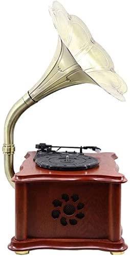 JRZTC Vintage Classique Rétro Phonographe Gramophone Tourne-Disque Vinyle Platine Bluetooth 4.2, Aux-in/USB/FM Radio… - Les Beatles, Paul McCartney, John Lennon, RIngo Starr, George Harrison JRZTC Vintage Classique Rétro Phonographe Gramophone Tourne-Disque Vinyle Platine Bluetooth 4.2, Aux-in/USB/FM Radio… – Image 4
