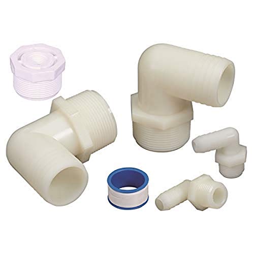 Moeller Marine Waste Tank Adaper Kit (90-Degree Pipe to Hose)