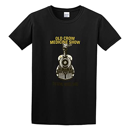 Photo de Old Crow Medicine Show T-Shirt Graphic Tee for Men Shirt Black 3XL