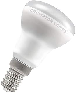 Crompton Lamps LED R39 Reflector 3W SES-E14 2700K Warm White 110° Opal 210lm R39 Spotlight Thermal Plastic Light Bulb
