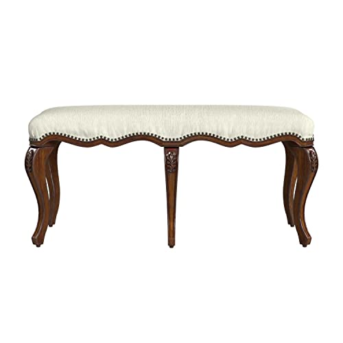 Butler Specialty Company Upholstered 42" W Bench - Cherry Brown #TOP1