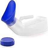 Unisex-Urinale,Urinflasche Für Damen Und Herren,1000ml Urinal Für Männer Und Frauen Pinkeln,Urinal für Mann und Frau,Incontinece Pee Flasche,Unisex Töpfchen Urinal für Auto Camping Outdoor Reisen.