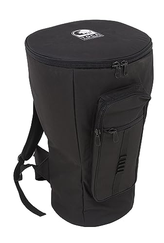 Housse djembe 12 Toca T-DBG12 noire rembourree pour transport