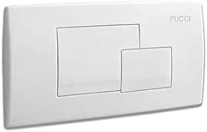 Placca Scarico Cassetta Pucci ECO Bianca - 33x18cm Per Wc Incasso, Modello 80005410