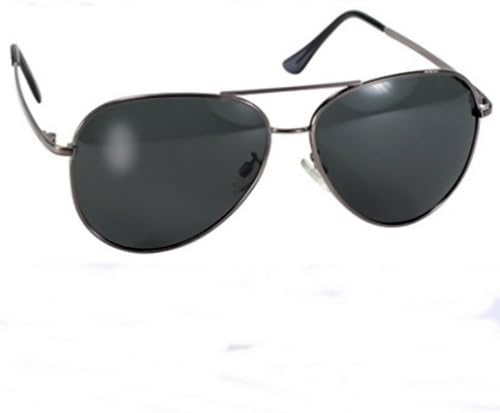 Kickstart Polarized Pilot Aviator Sunglasses Large Frame Fishing Biker UV400