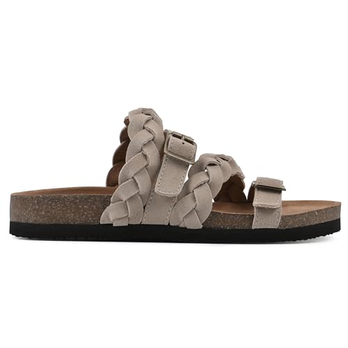 Image of WHITE MOUNTAIN Women's Holland Signature Comfort Molded Braided Footbed Sandal