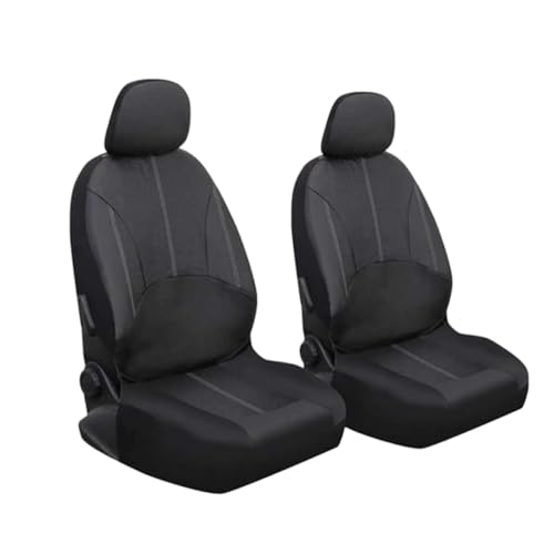 Housse de siège auto en cuir PU noir HEMOTON, lot de 4 pièces amovibles pour camion et voiture