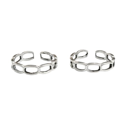 JSAJ 925 STERLING SILVER DESIGN TOERING CHUTKI BICHHIYA-picture-11