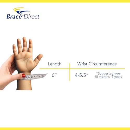 Pediatric Lace-Up Wrist Brace for Kids - Left or Right Wrist Options