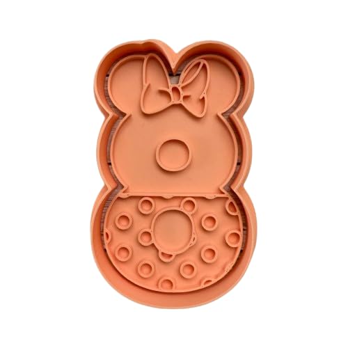 Tagliabiscotti.it - Cookies Cutter Tagliabiscotti - Un numero a scelta da 0 a 9 - Numero con Fiocco e Pois - Altezza 9cm - Colore Casuale (8)